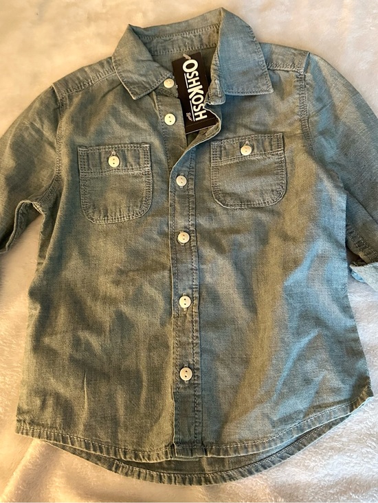 OshKosh B'gosh Other - OshKosh B'gosh Light Blue Denim Button-Down Shirt